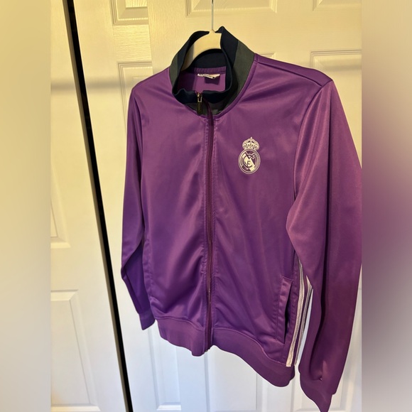 Jackets & Coats Real Madrid X Adidas Zip Up Poshmark